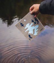 Charger l'image dans la galerie, Chiffon de nettoyage réutilisable TUC x Florence Rivest Kliin | River