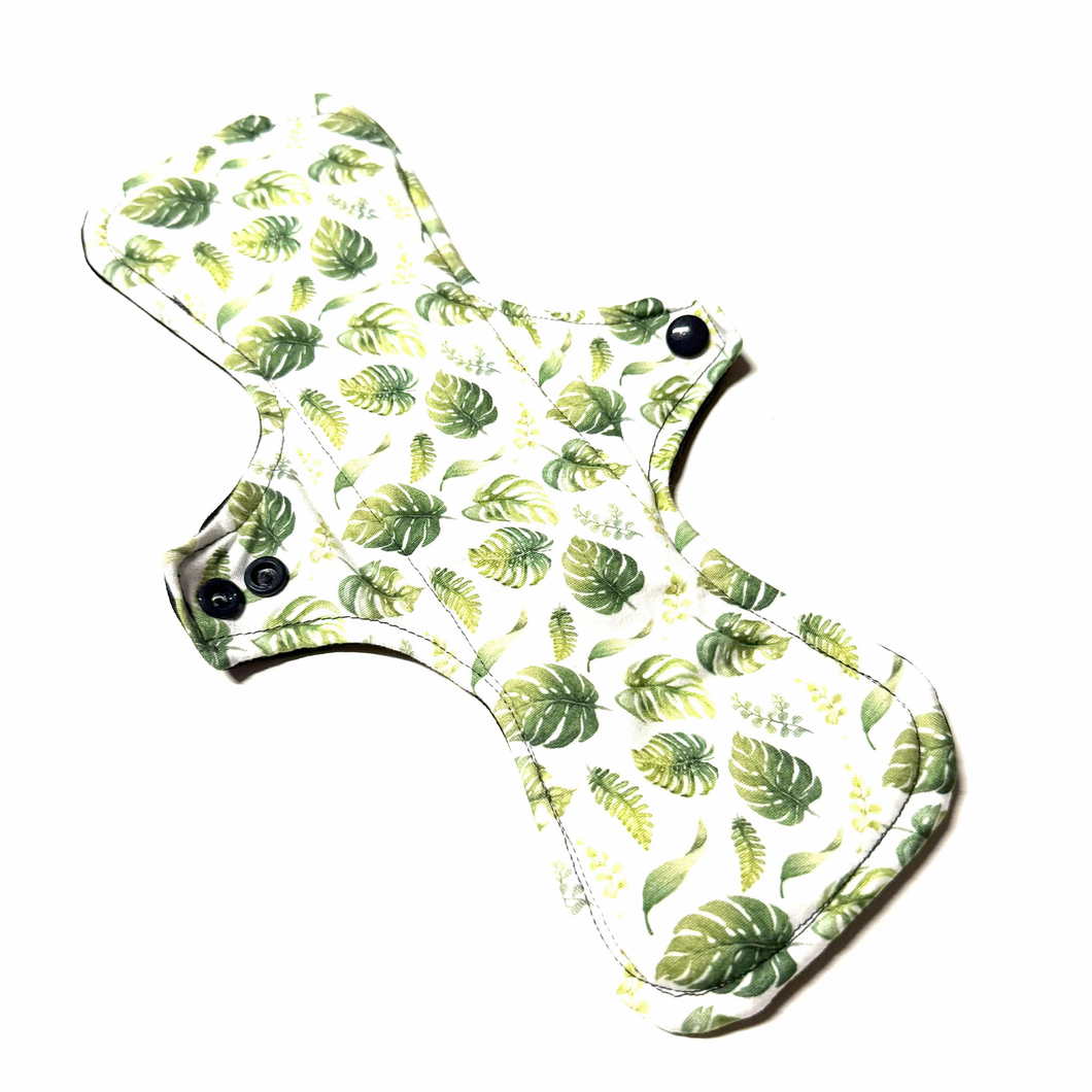 Serviette hygiénique lavable de nuit • Monstera