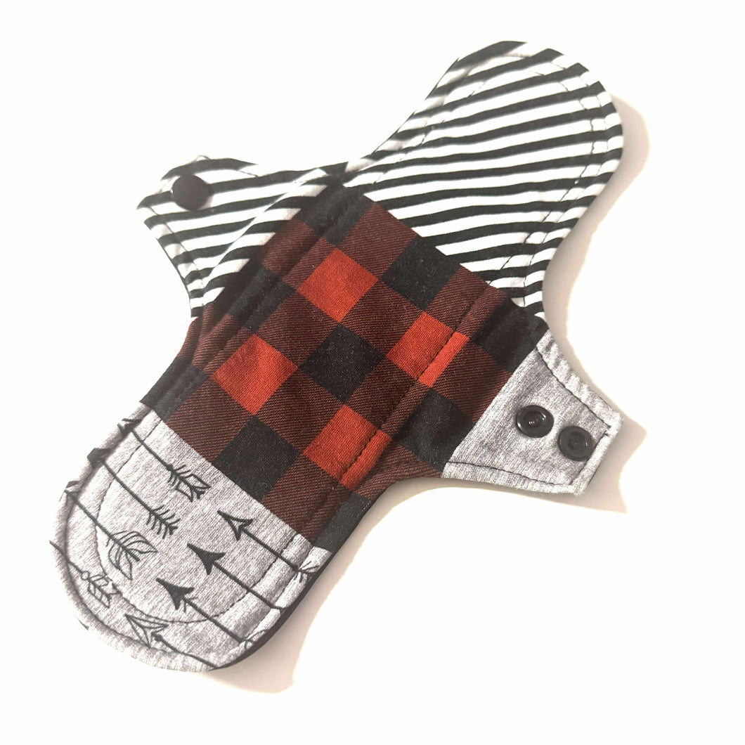 Serviette hygiénique lavable de jour • Chevron