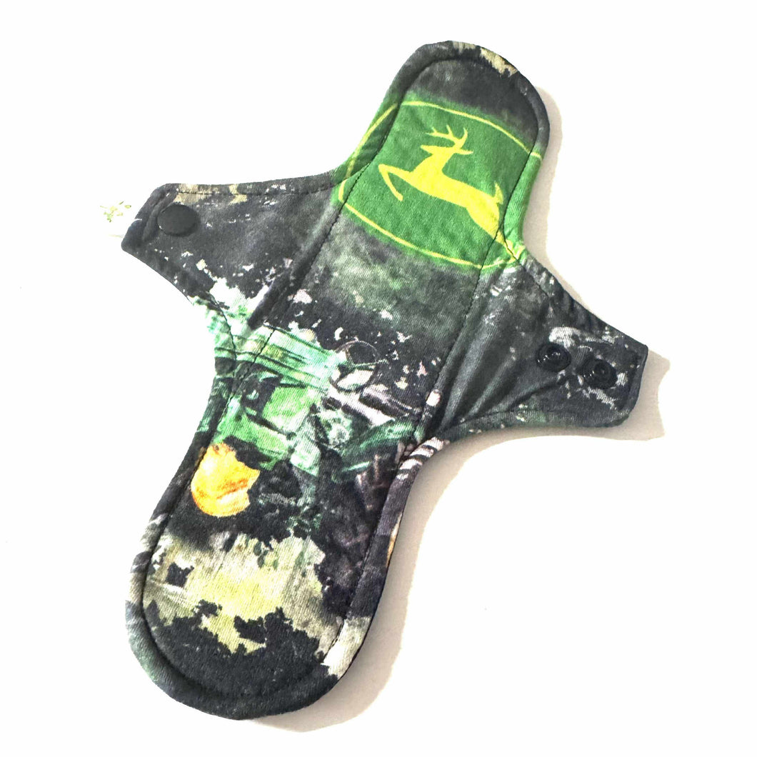 Serviette hygiénique lavable de jour • Tracteur
