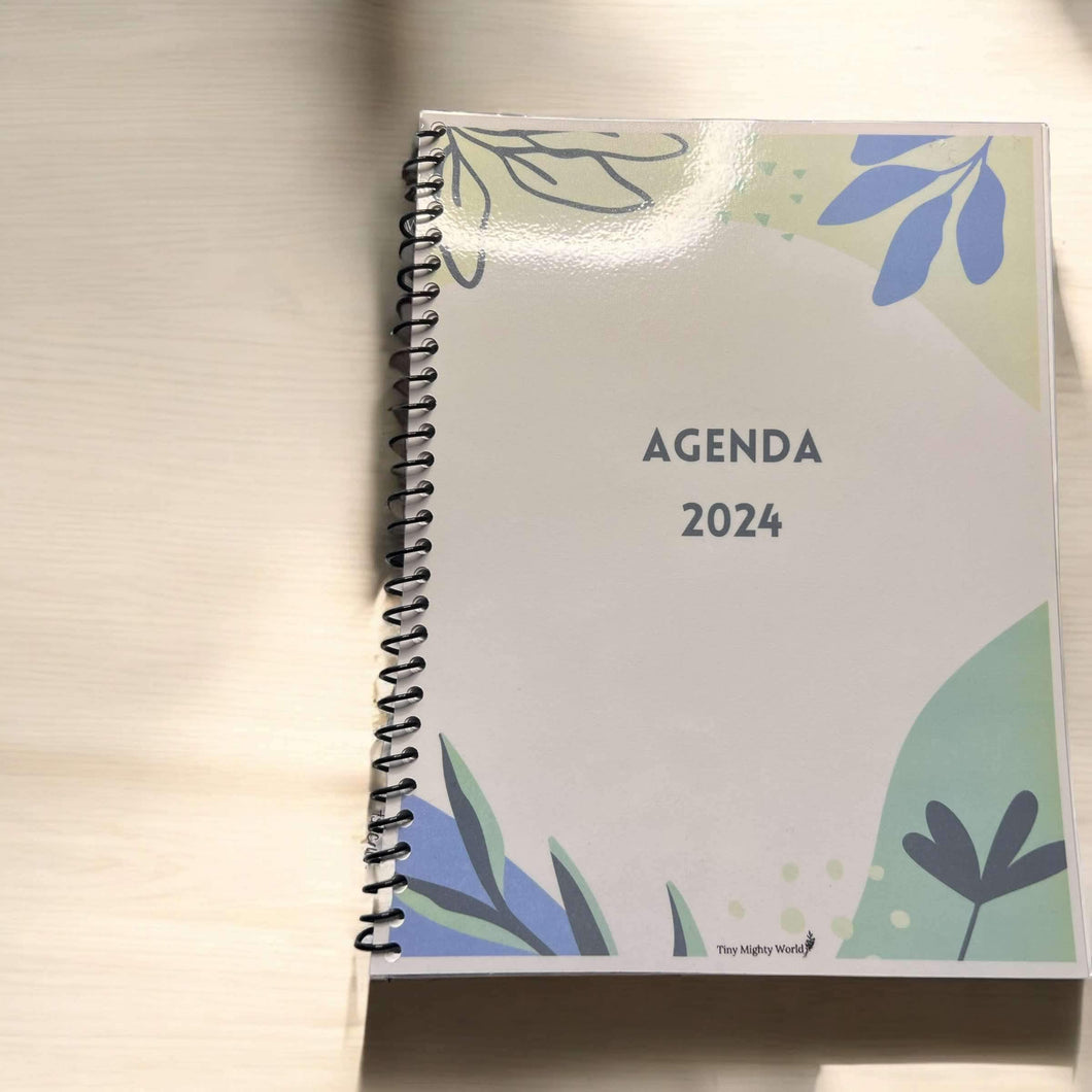 Agenda • Bleu • Non daté