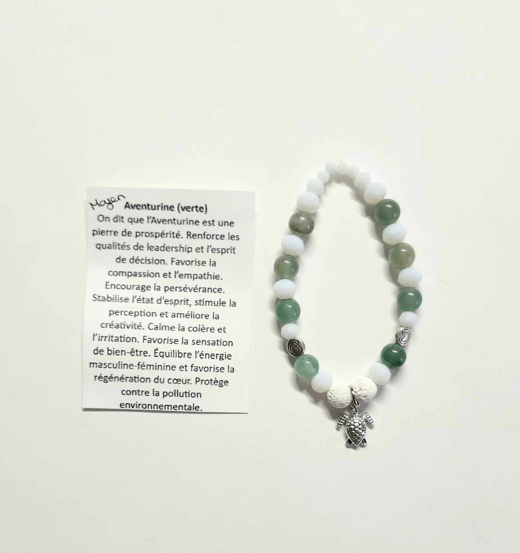 Bracelet - Aventurine - Moyen