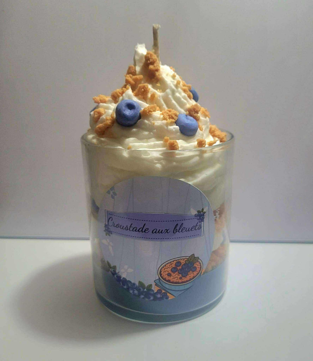 Croustade aux bleuets