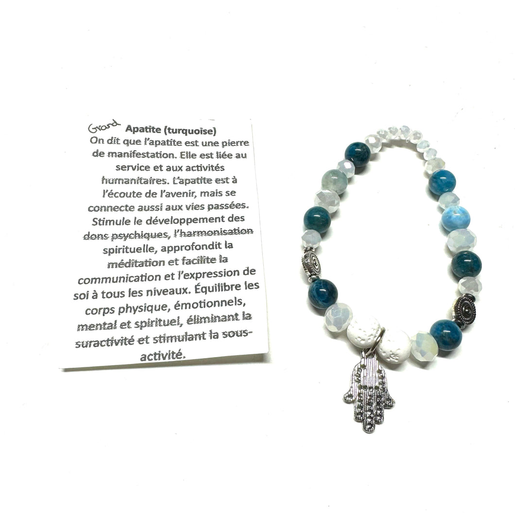 Bracelet - Apatite - Grand