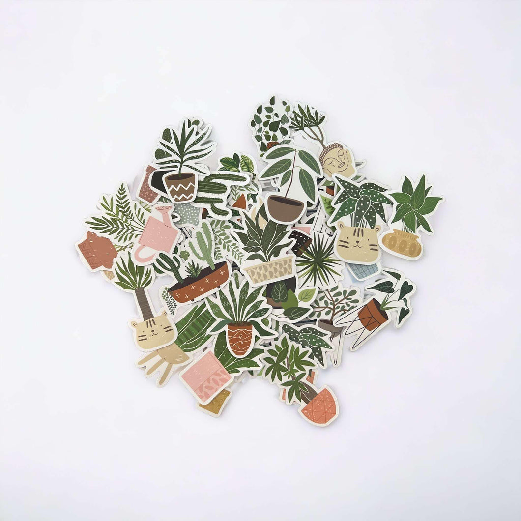 Paquet d'autocollants • Plantes
