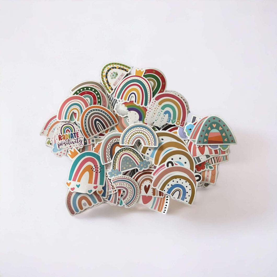 Paquet d'autocollants • Arc-en-ciel