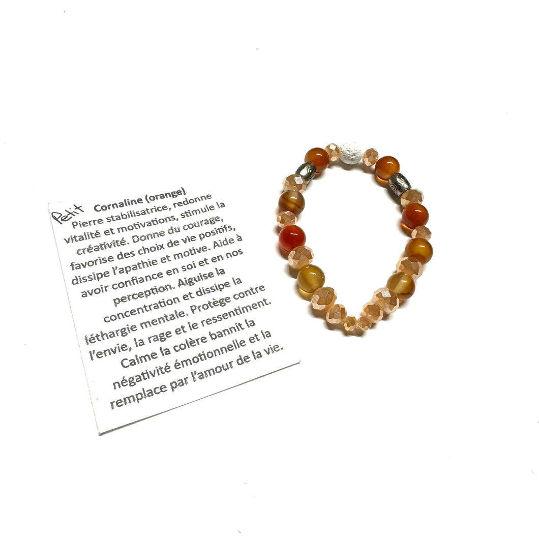 Bracelet - Cornaline - Petit