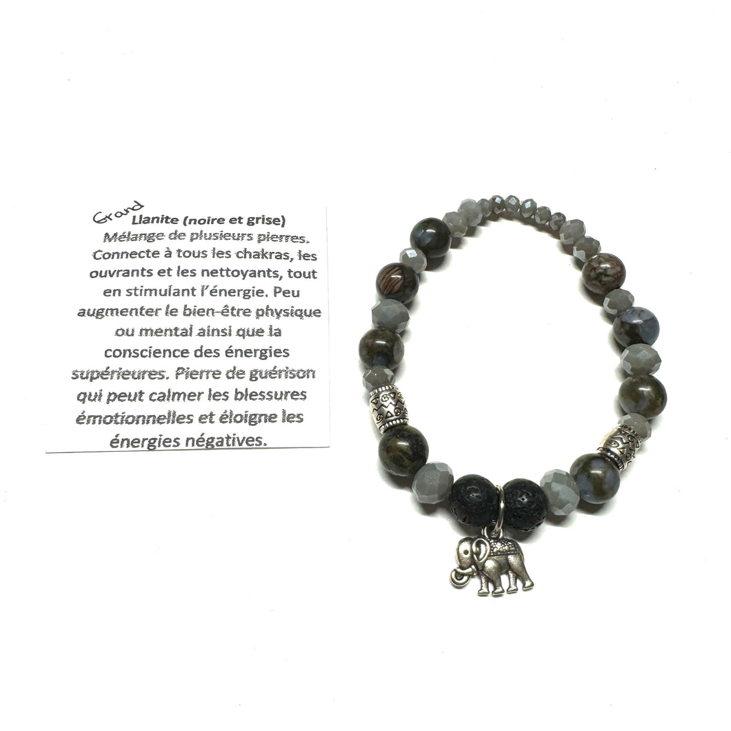 Bracelet - Llanite- Grand