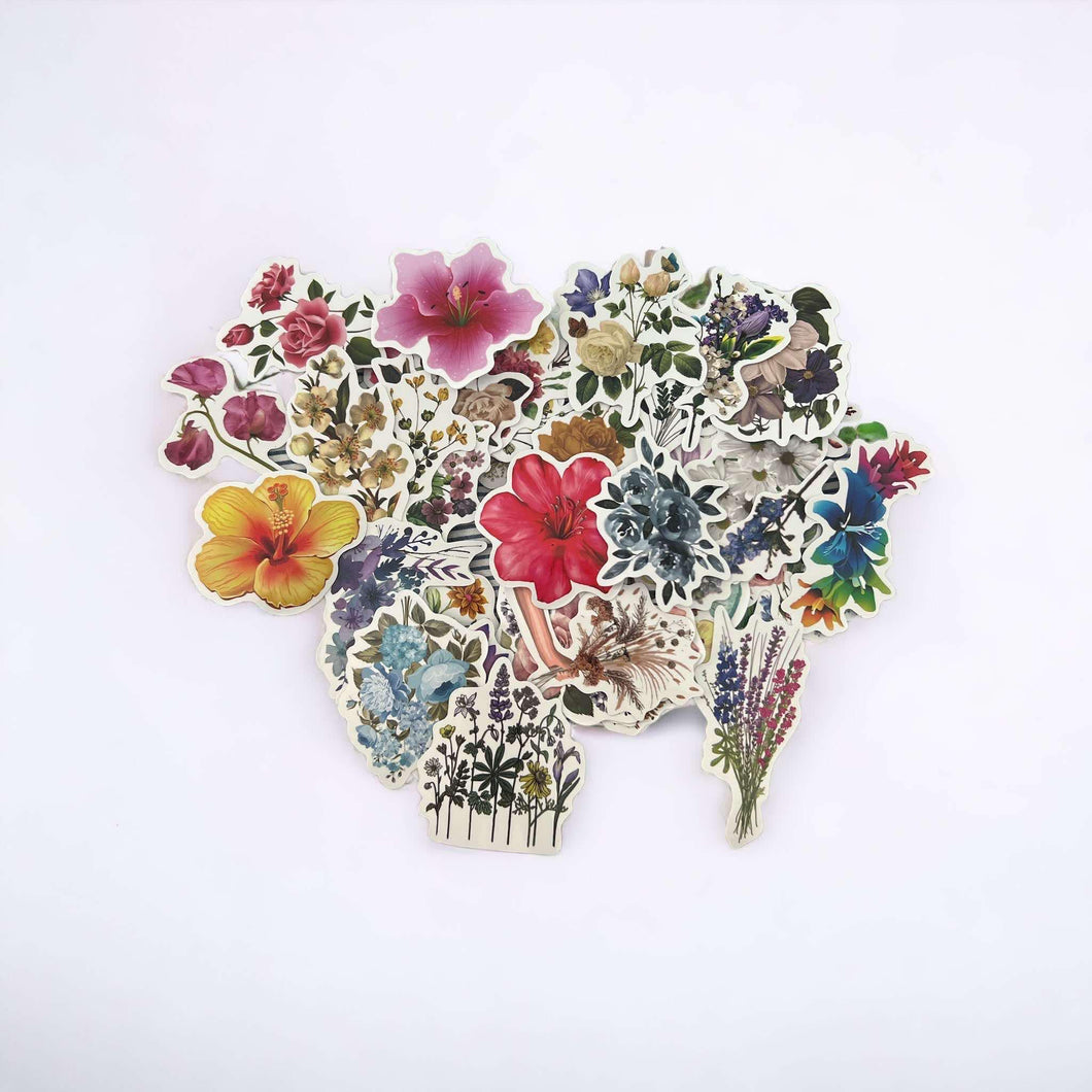 Paquet d'autocollants • Fleurs