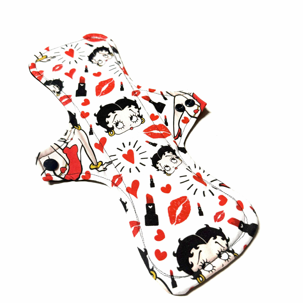 Serviette hygiénique lavable de nuit • Vintage