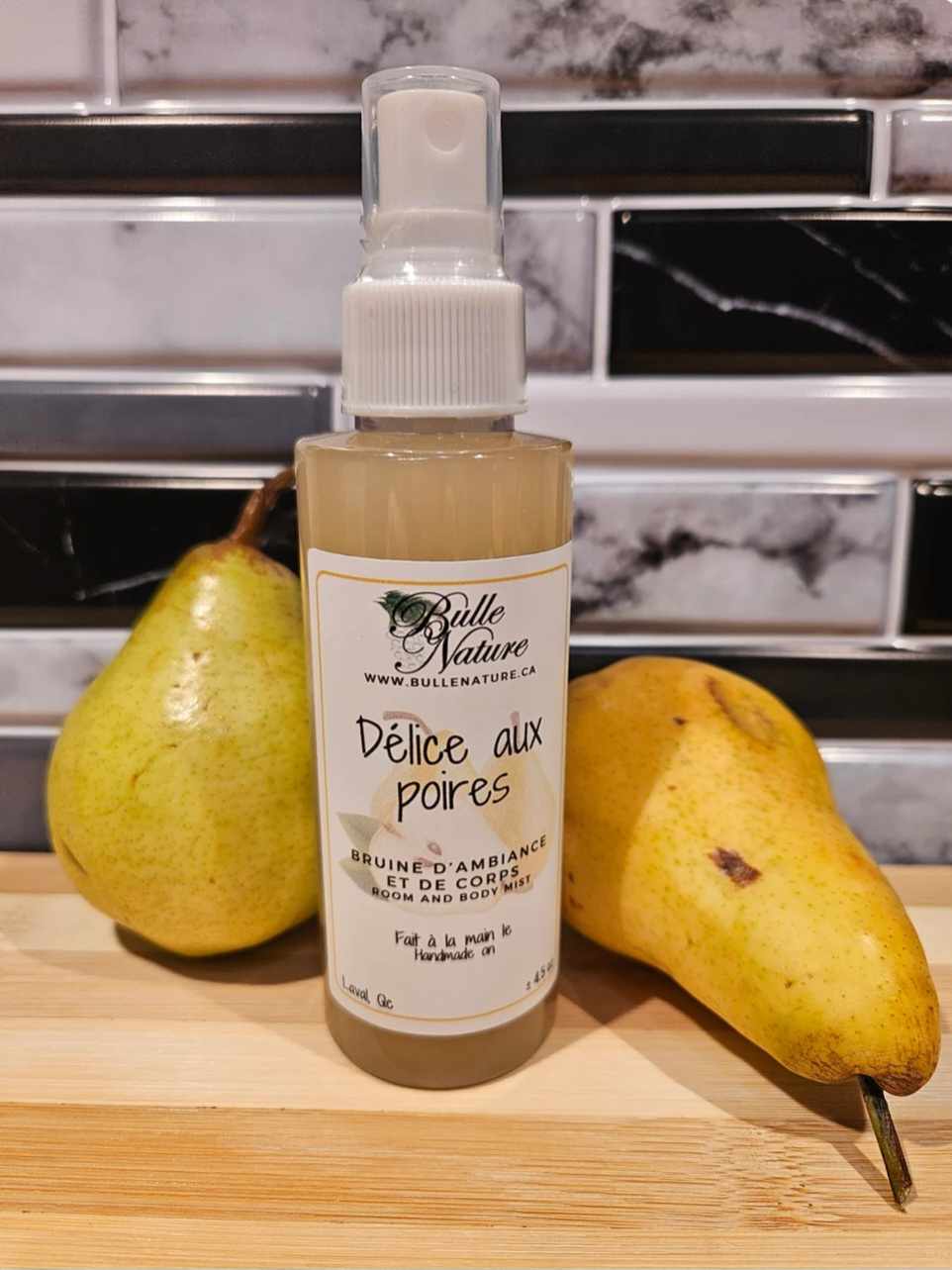 Bruine d'ambiance & de corps Délice aux poires