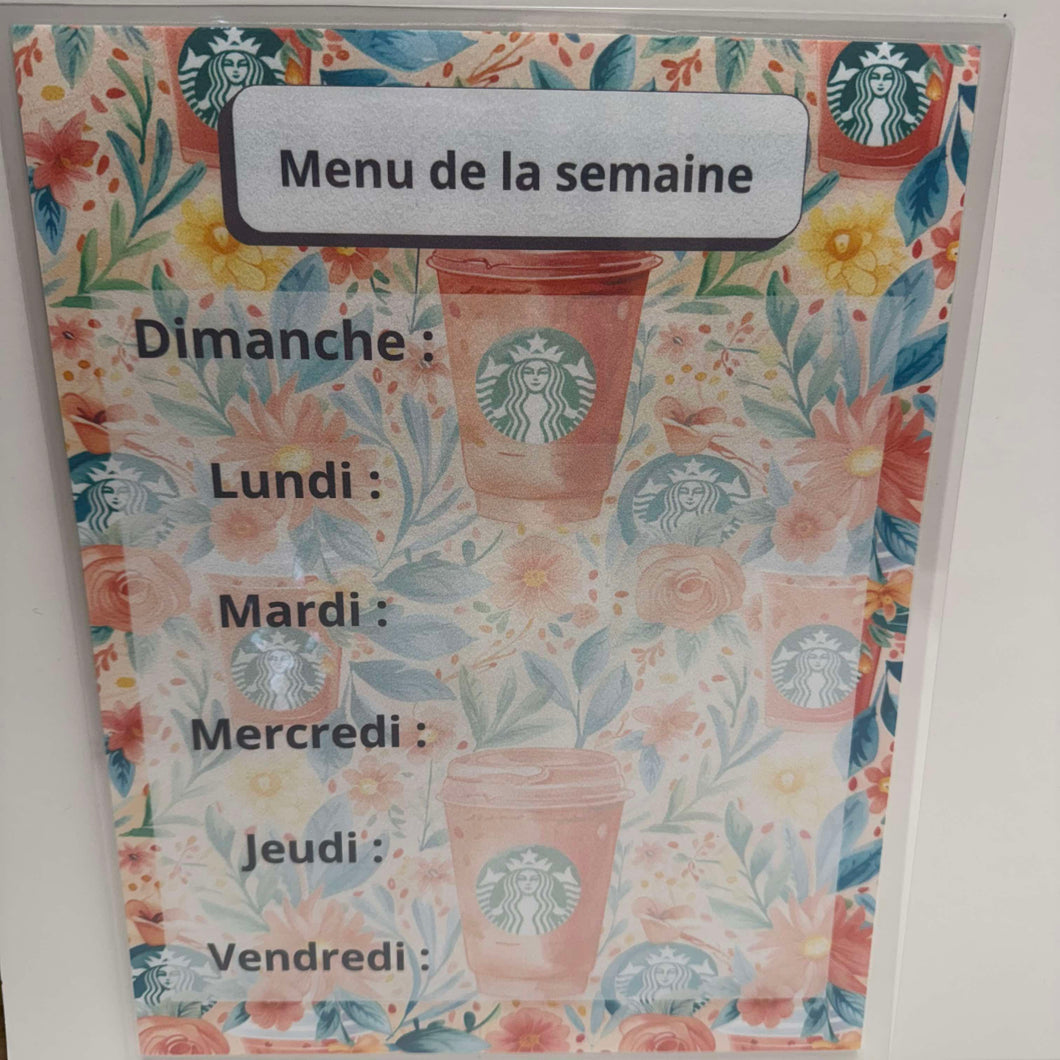 Planificateur  •  Breuvage