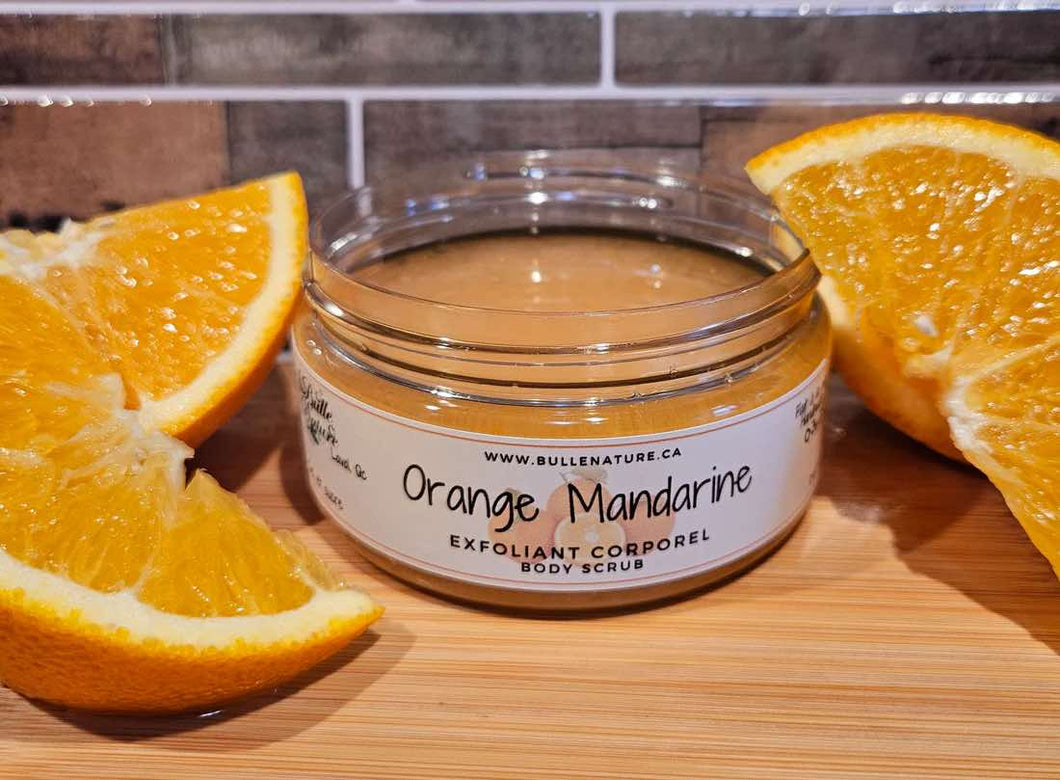 Exfoliant corporel • Orange Mandarine