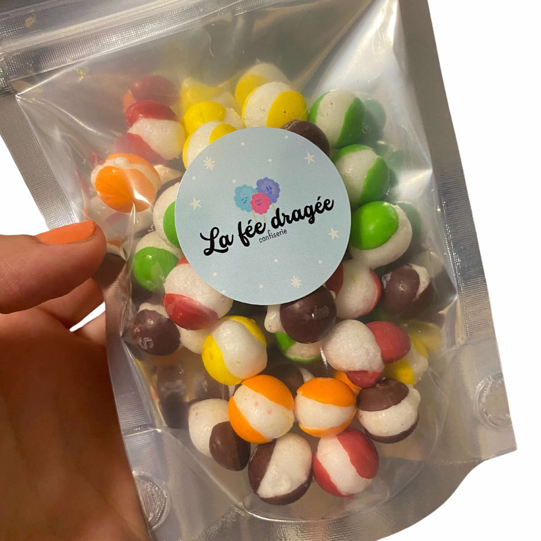 Bonbon lyophilisé • Skittles