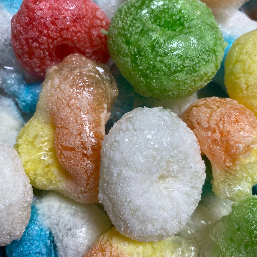 Bonbon lyophilisé • Anneau fruité