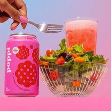 Charger l&#39;image dans la galerie, Soda pétillant prébiotique à la framboise et à la rose POPPI
