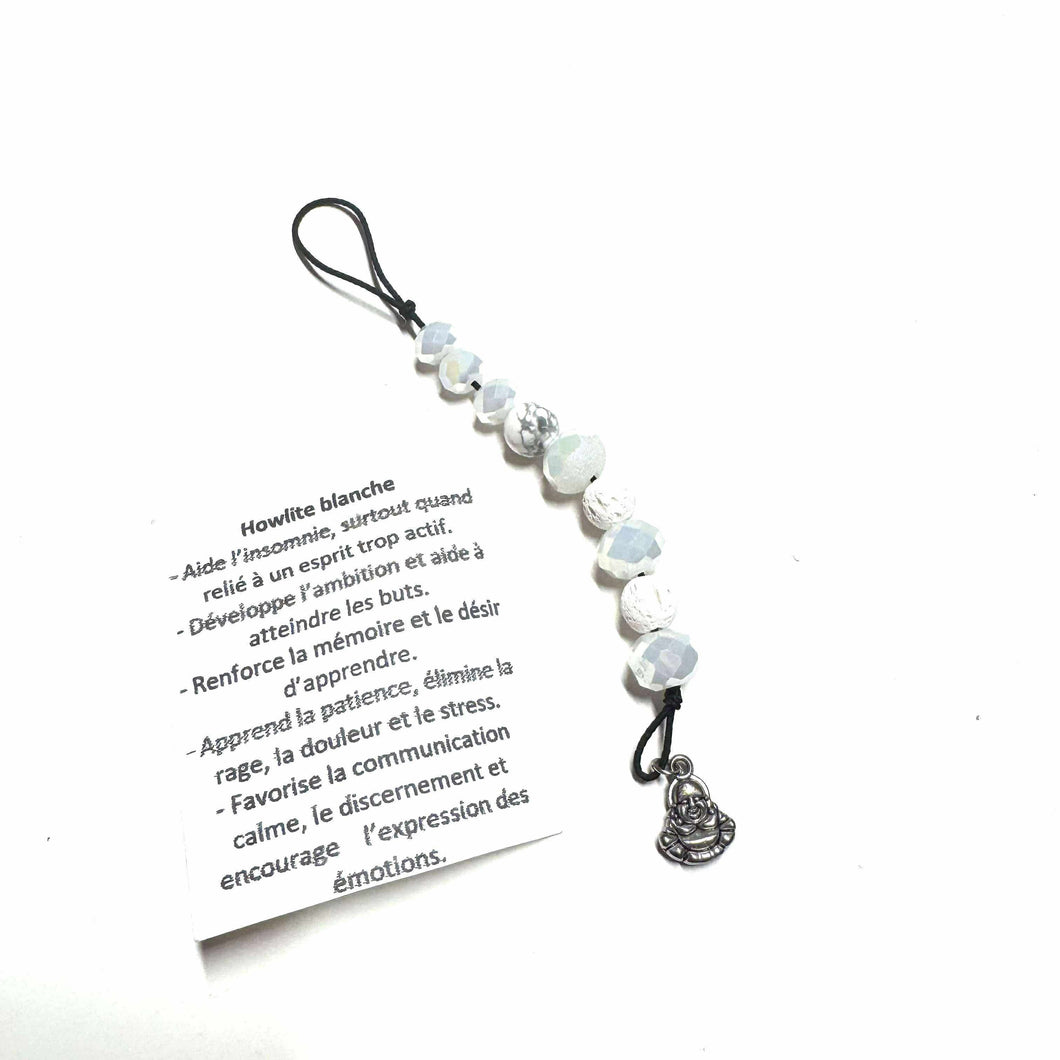 Howlite blanche