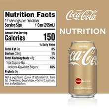 Charger l&#39;image dans la galerie, Coca-Cola Vanille, 12 fl oz
