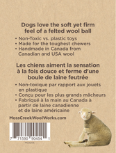 Charger l'image dans la galerie, Balle de laine "Woolf" pour chiens | Lot de 2 | Jouet de lancer naturel
