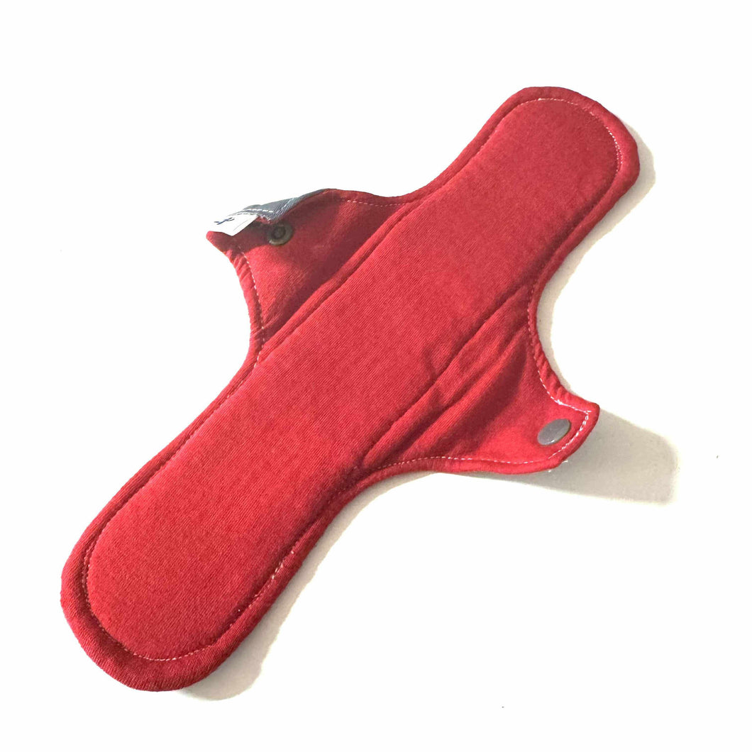 Serviette hygiénique lavable de nuit • Rouge