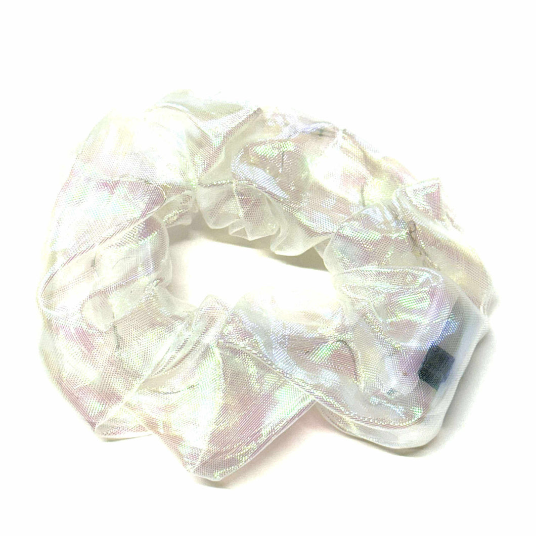 Chouchou lumineux transparent • Blanc