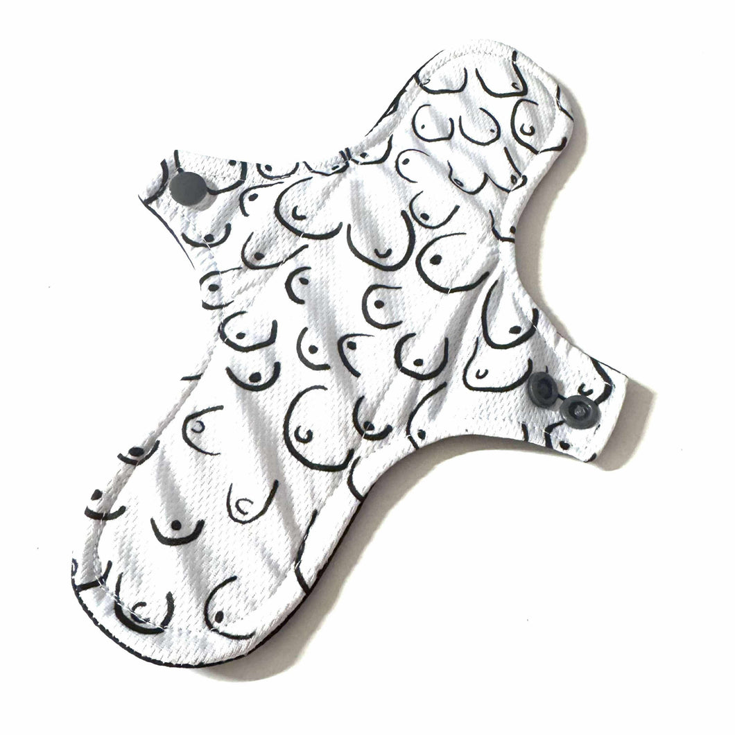 Serviette hygiénique lavable de jour • Coquine