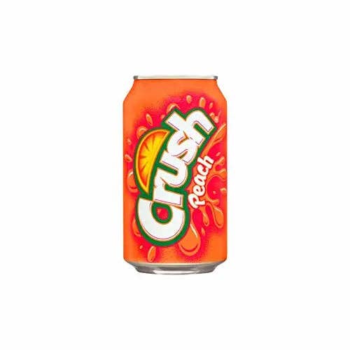 Soda à la pêche Crush, 12 fl oz