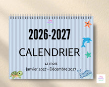 Charger l'image dans la galerie, Calendrier • Aquatique
