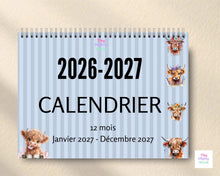 Charger l'image dans la galerie, Calendrier • Vache
