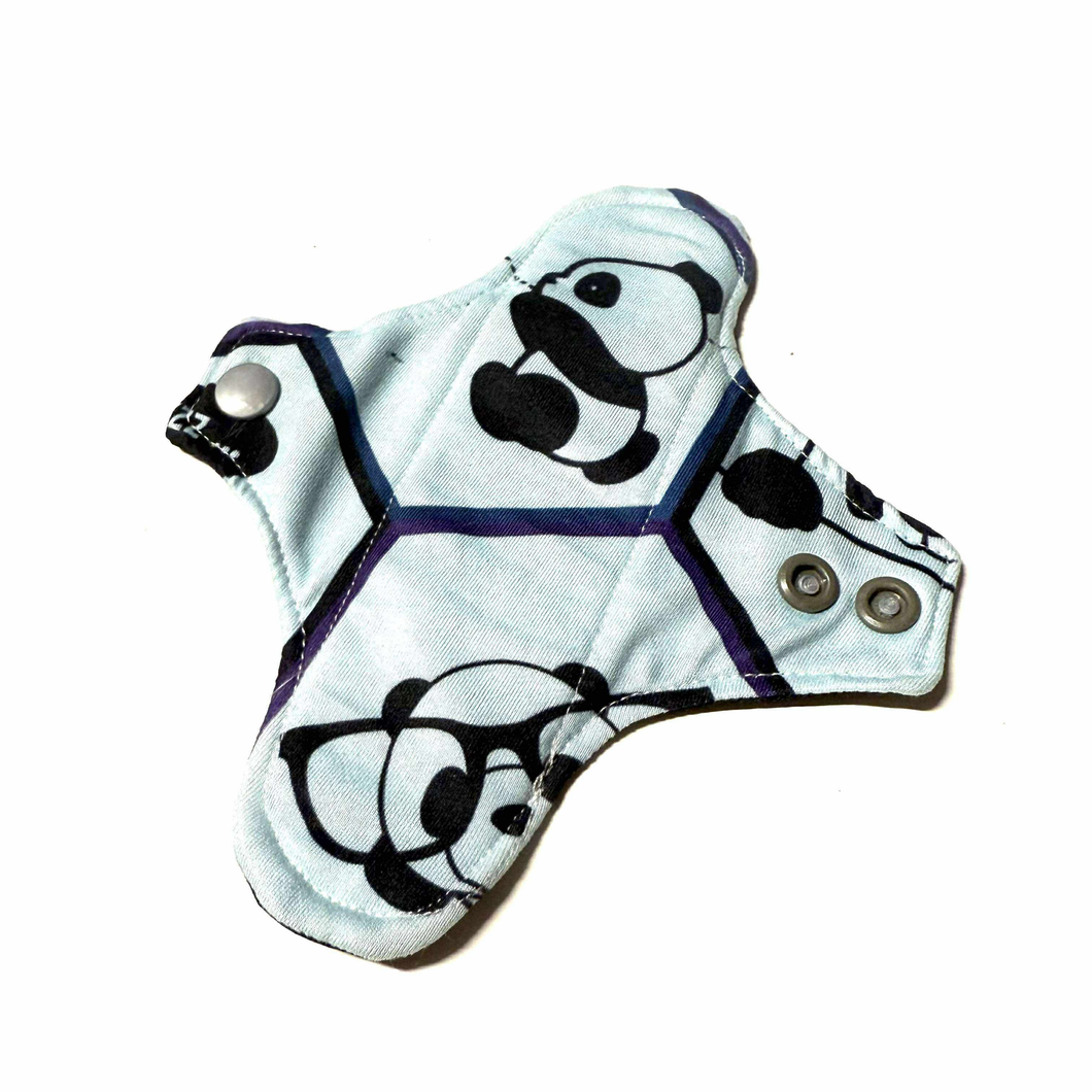 Serviette hygiénique lavable protège dessous • Panda
