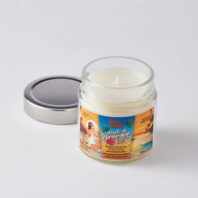 Charger l'image dans la galerie, Bougie à huile de bronzage Mason Jar — Escapade tropicale dans un bocal
