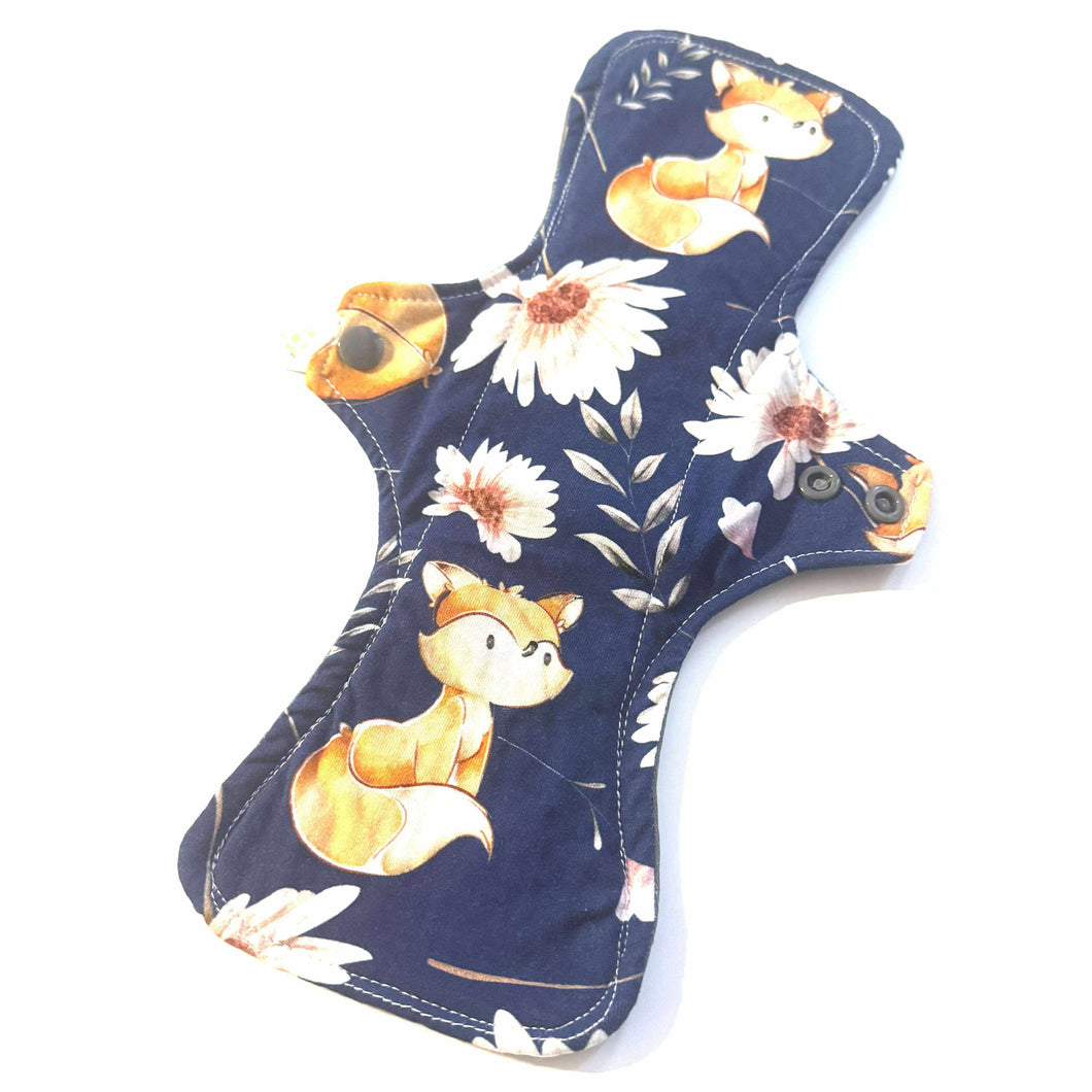 Serviette hygiénique lavable de jour • Renard