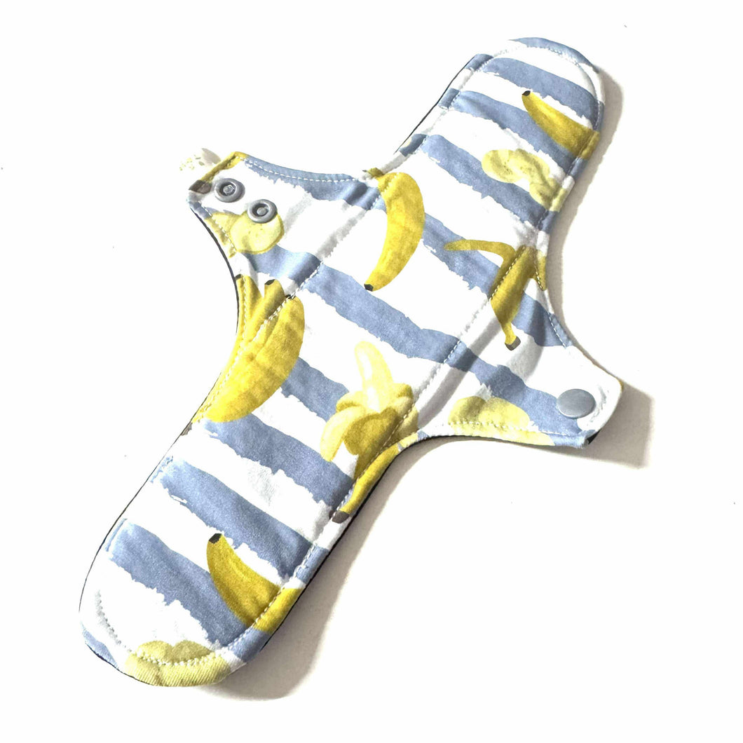 Serviette hygiénique lavable de nuit • Banane