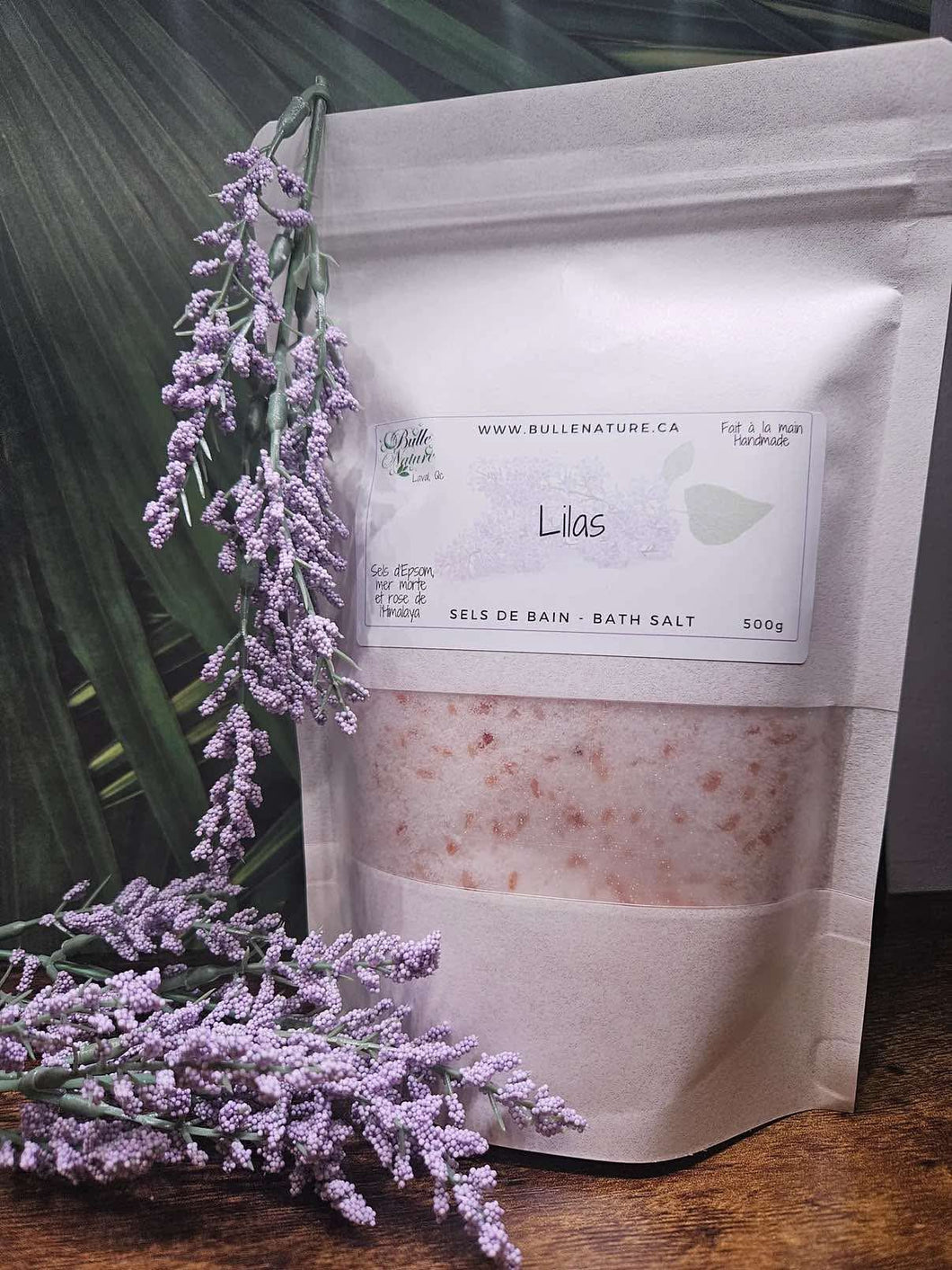 Sel de bain • Lilas