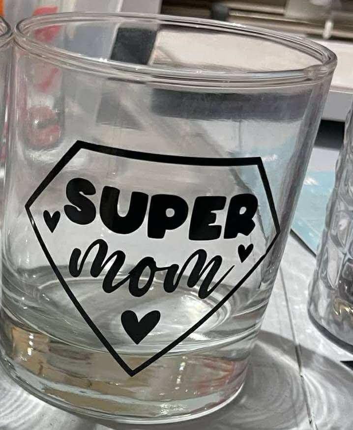 Verre gin  • Super mom