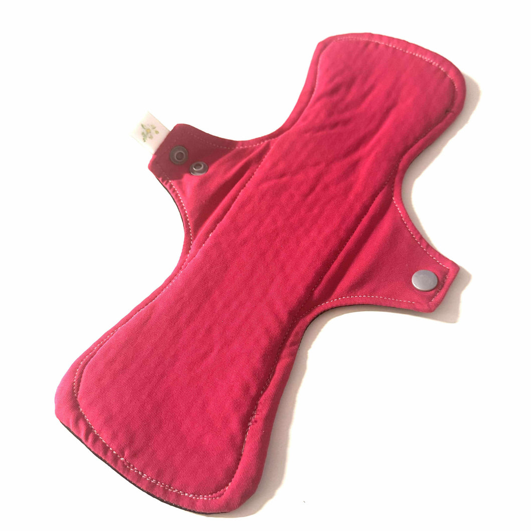 Serviette hygiénique lavable de nuit • Rose