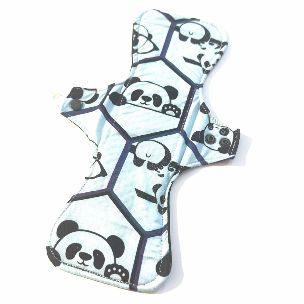 Serviette hygiénique lavable de jour • Panda