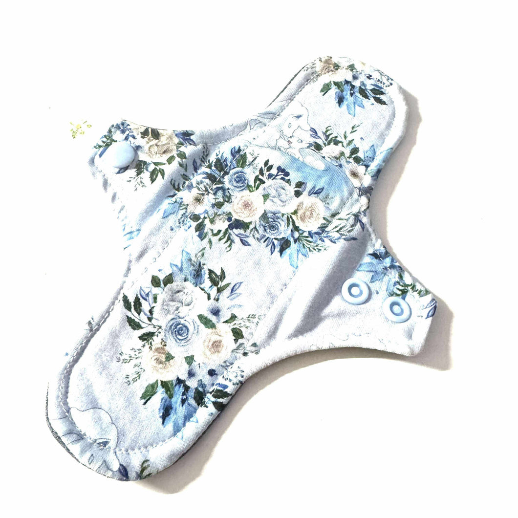 Serviette hygiénique lavable de jour • Fleur
