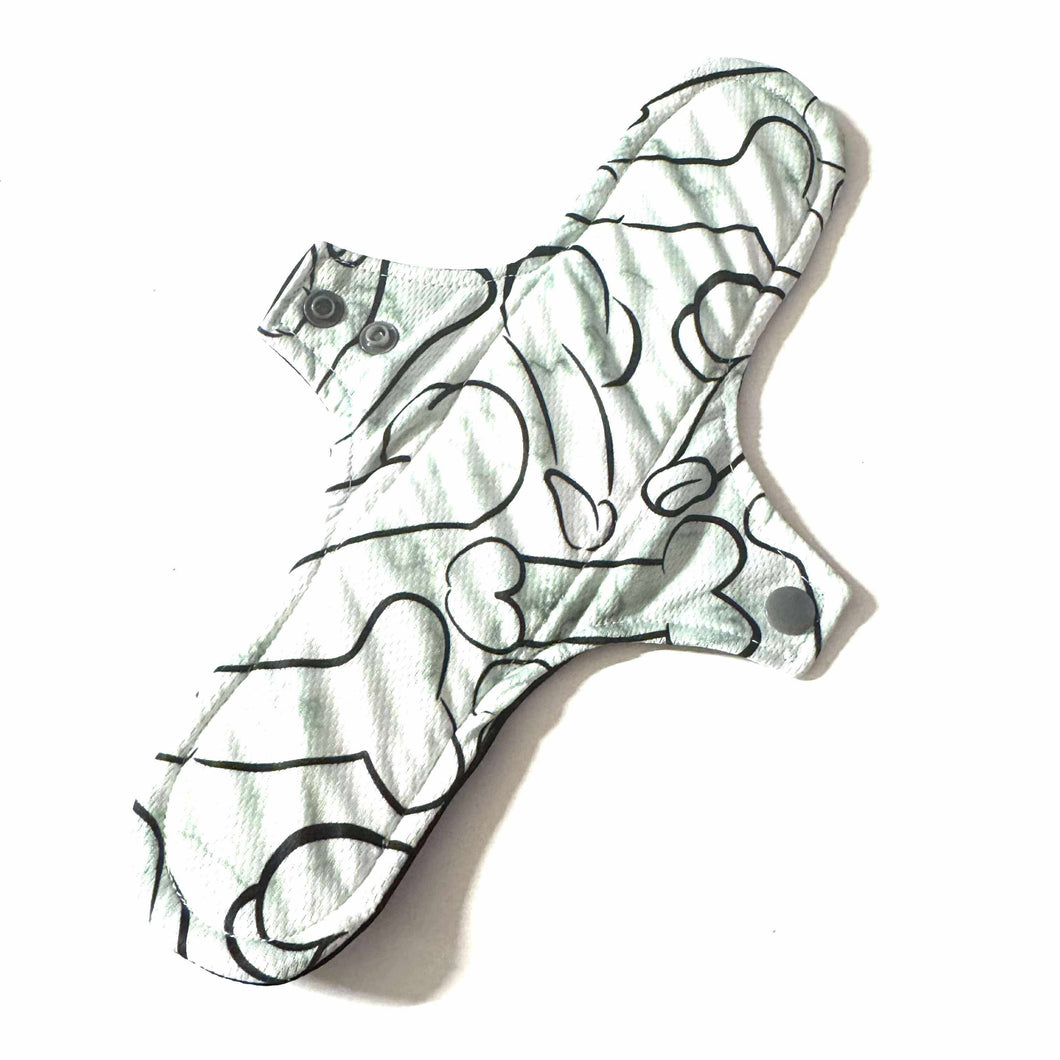 Serviette hygiénique lavable de nuit • Coquin