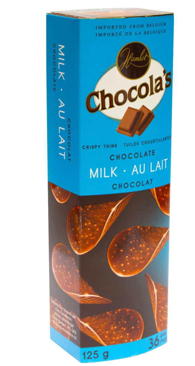 Tuiles - Chocolat au lait