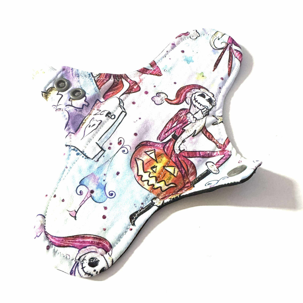 Serviette hygiénique lavable de jour • Squelette
