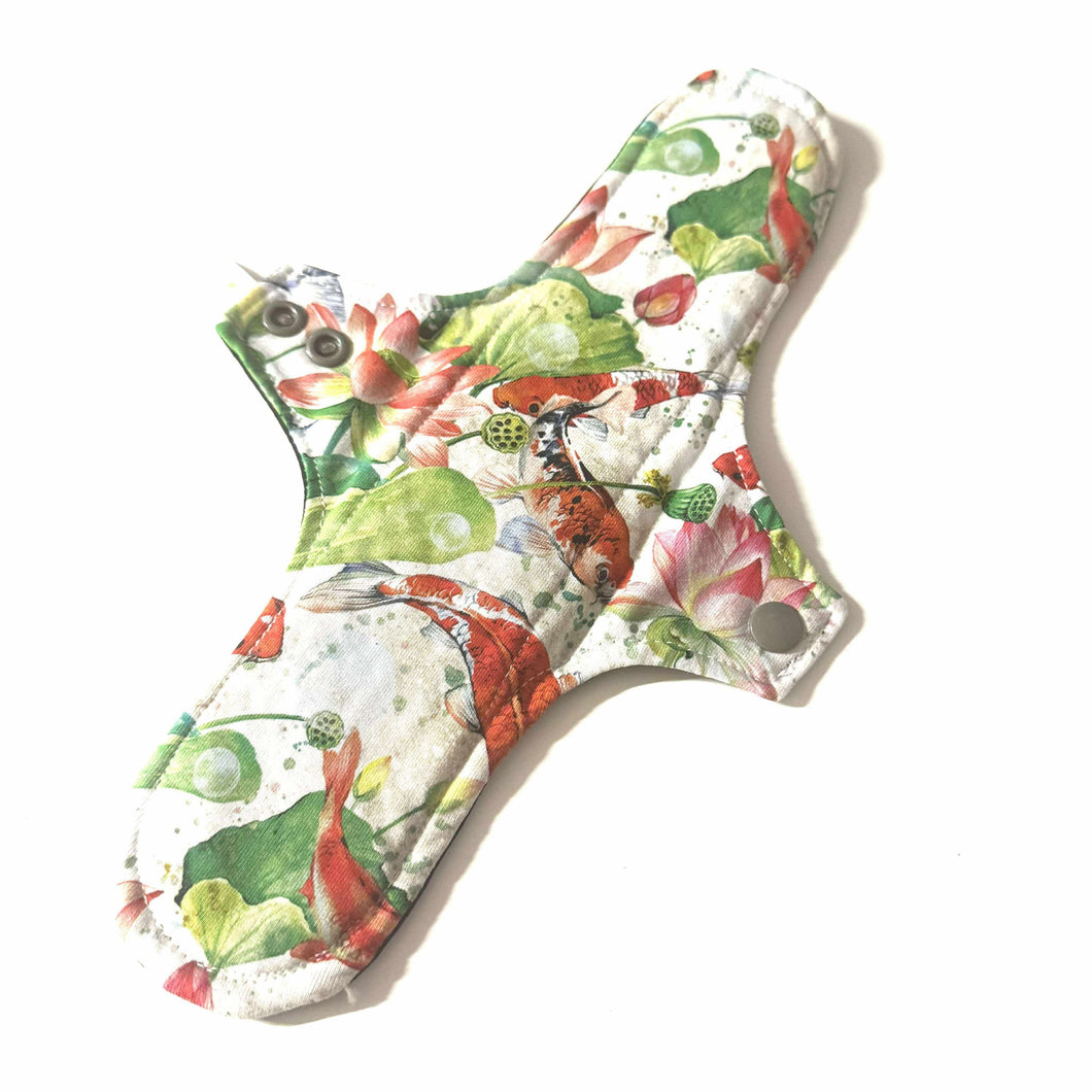Serviette hygiénique lavable de nuit • Poisson