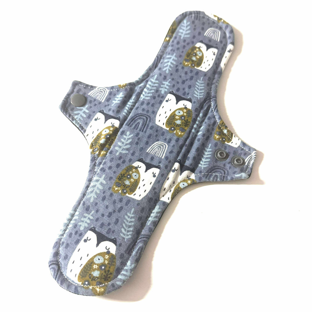 Serviette hygiénique lavable de nuit • Chouette