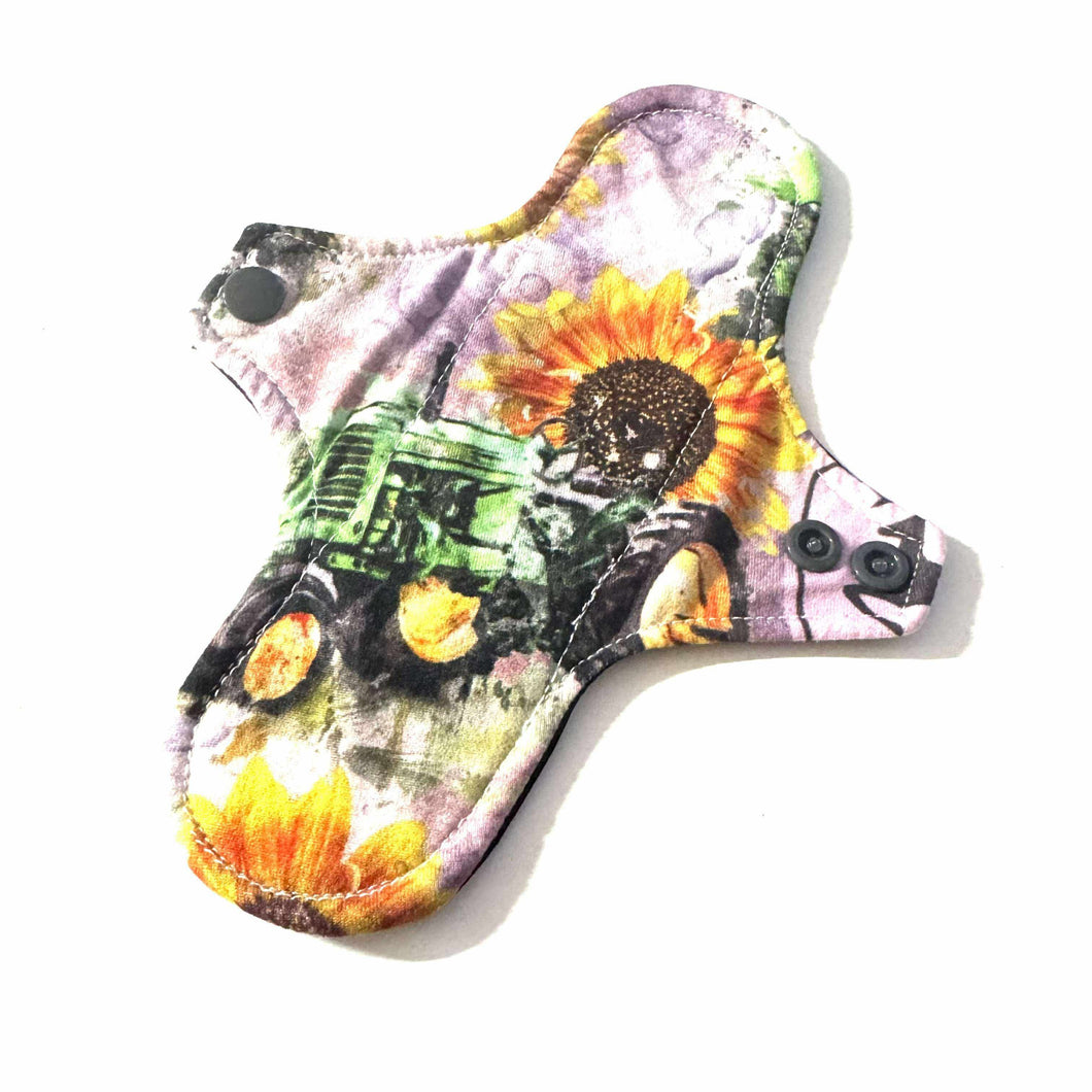 Serviette hygiénique lavable de jour • Tracteur
