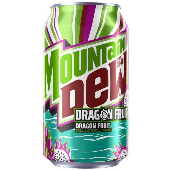 Mountain Dew Fruit du Dragon 12 oz/355 ml canette