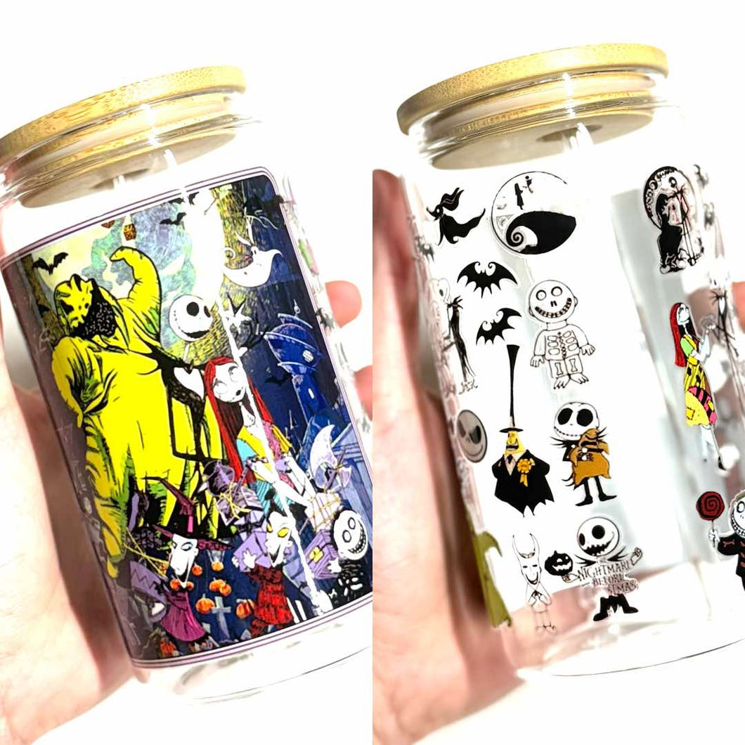 Verre en vitre - Squelette