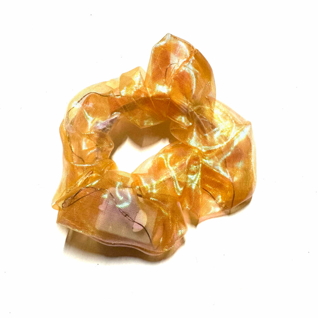 Chouchou lumineux transparent • Orange