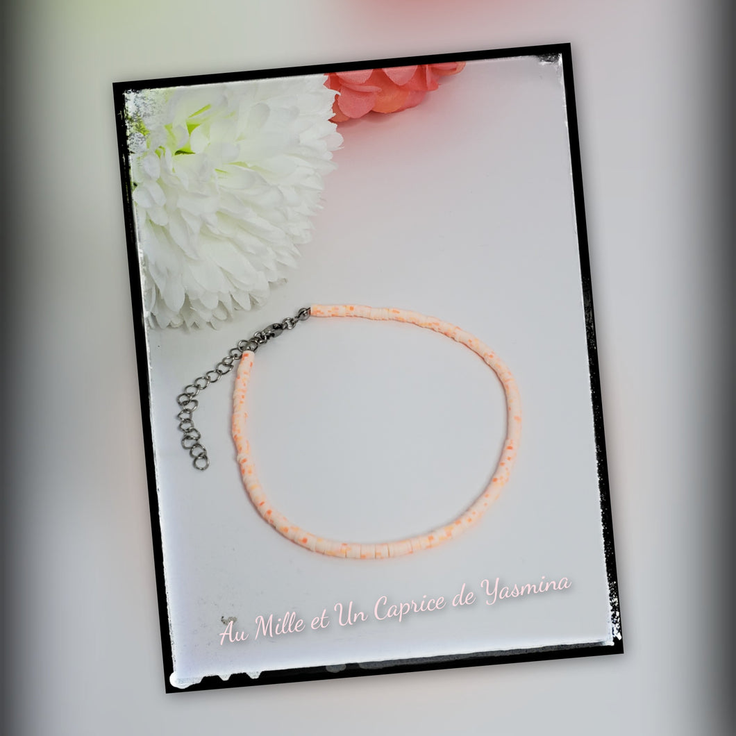 Bracelet de cheville • Orange