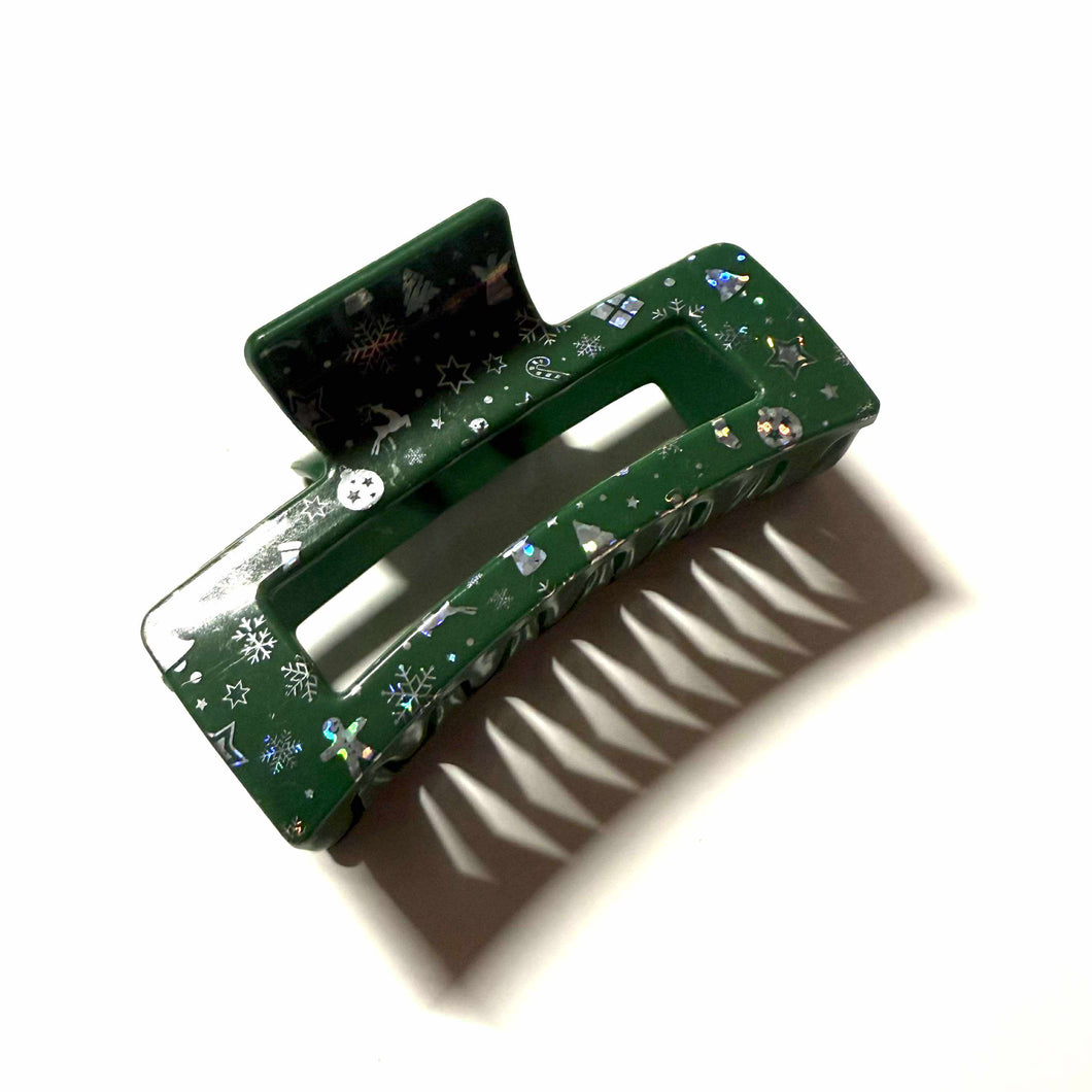 Rectangle • Verte flocon