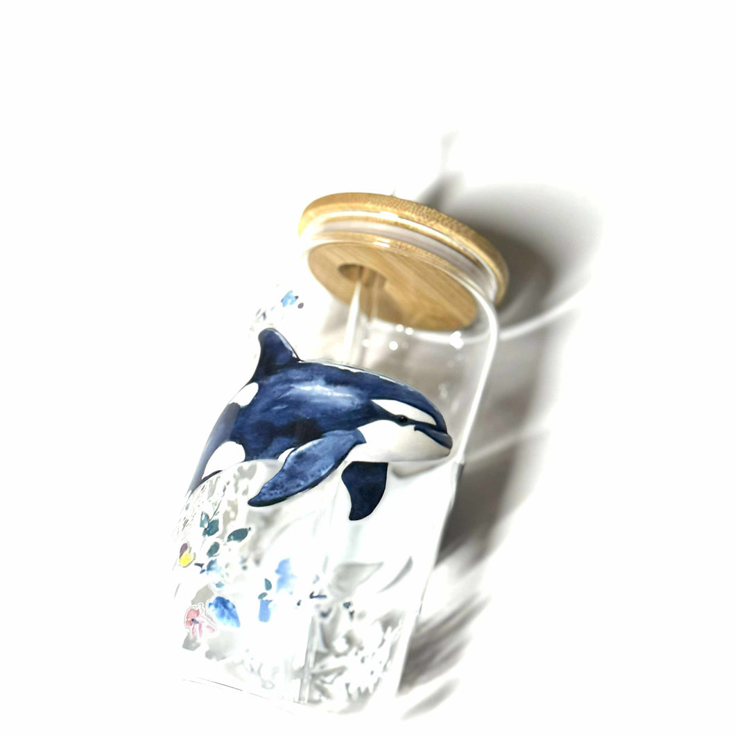 Verre en vitre • Baleine